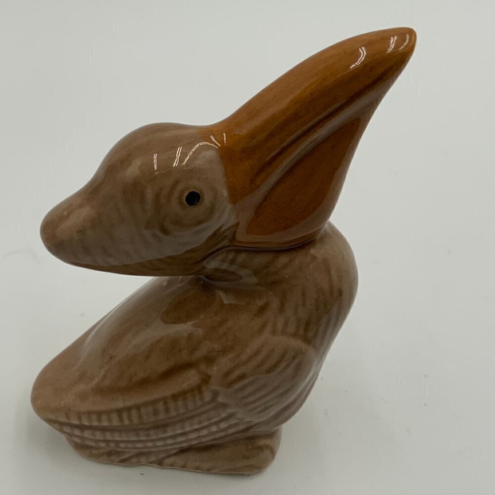 Handmade Porcelain Pelican Figurine - Picture 3 of 6